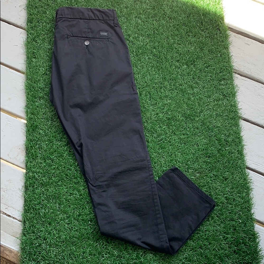 Black Guess Trousers